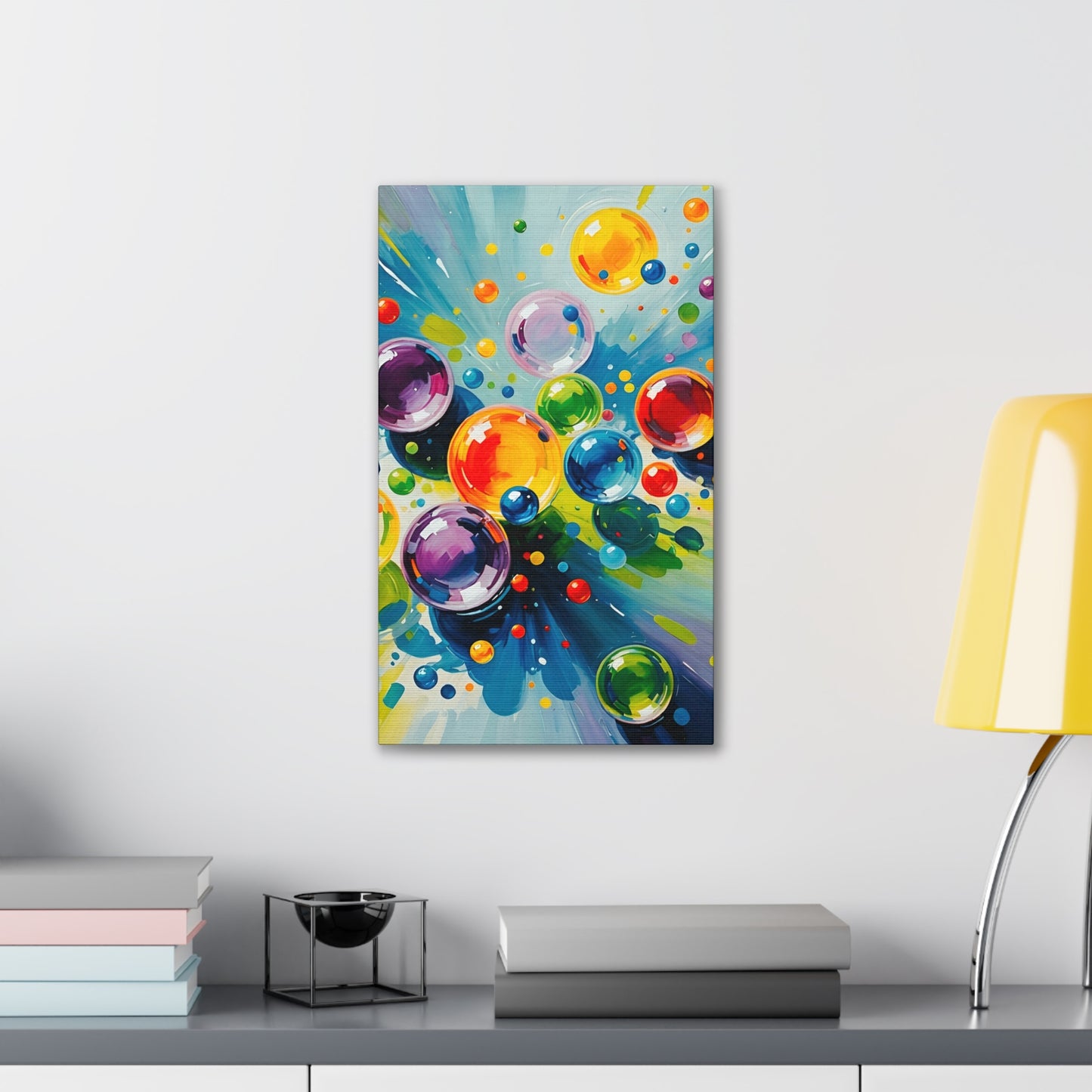 Colored Balls - Canvas Stretched, 0.75"