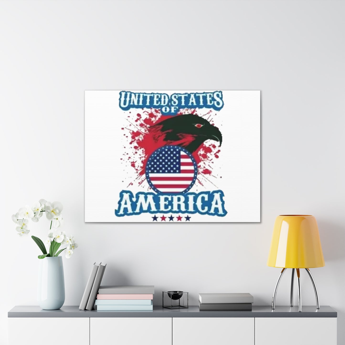 United States of America - Canvas Stretched, 0.75"