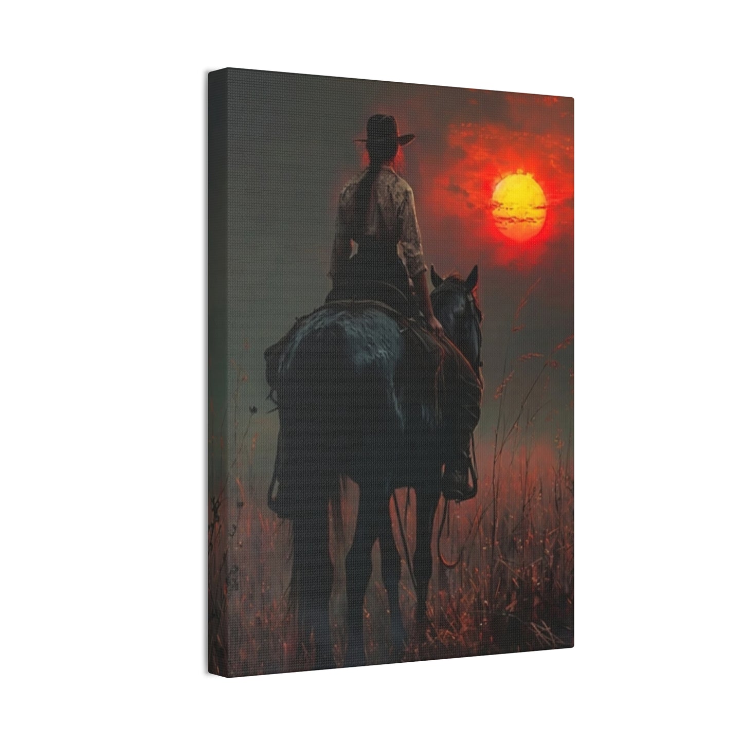 Into the Sunset - Canvas Stretched, 0.75"