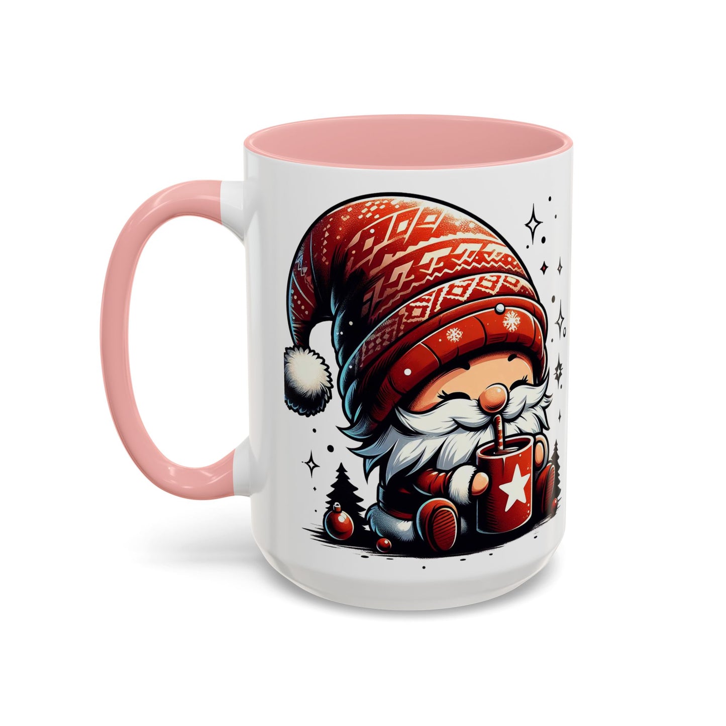 Elf - Accent Coffee Mug (11, 15oz) - Christmas