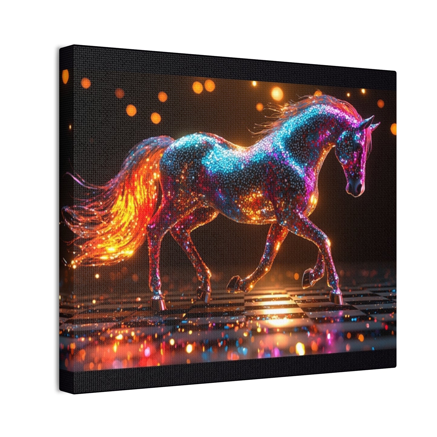 Bling Stallion - Canvas Stretched, 0.75"