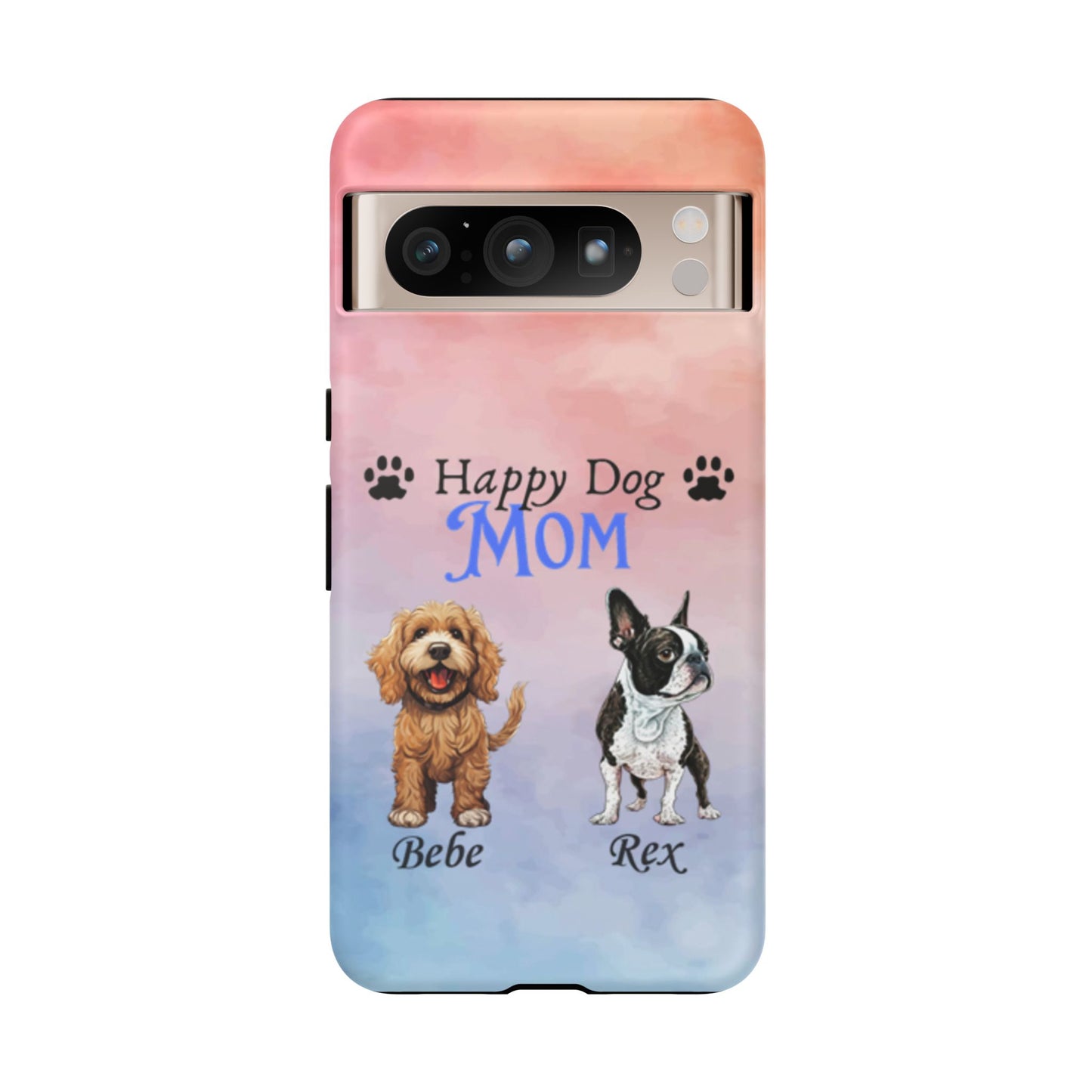 Dog Mom - Personalized - Whimsical Phone Cases - Mother's Day