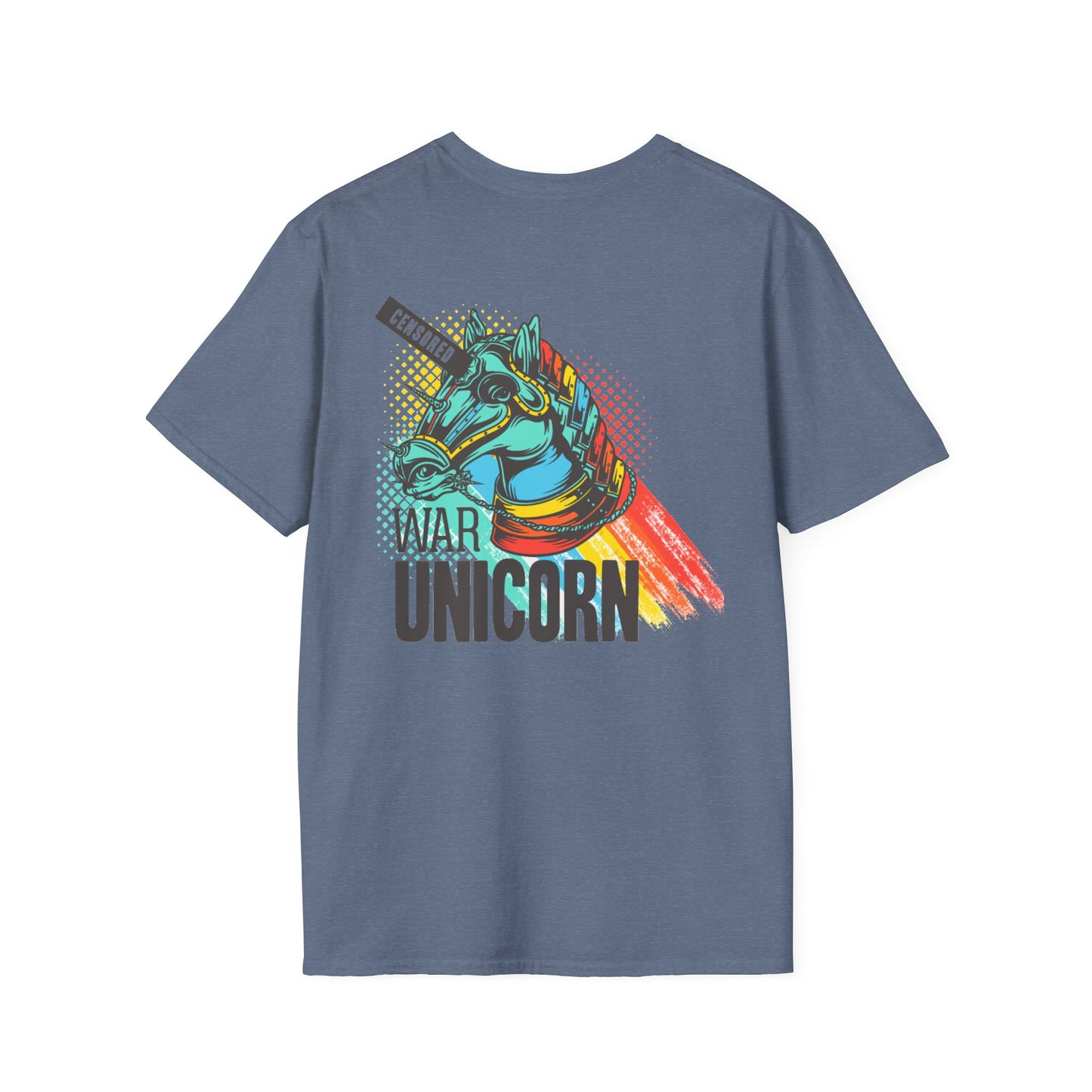 War Unicorn - Unisex Softstyle T-Shirts