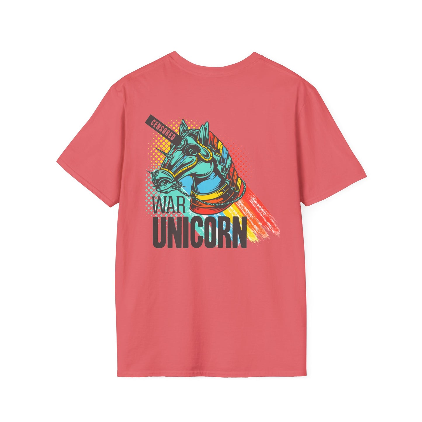 War Unicorn - Unisex Softstyle T-Shirts