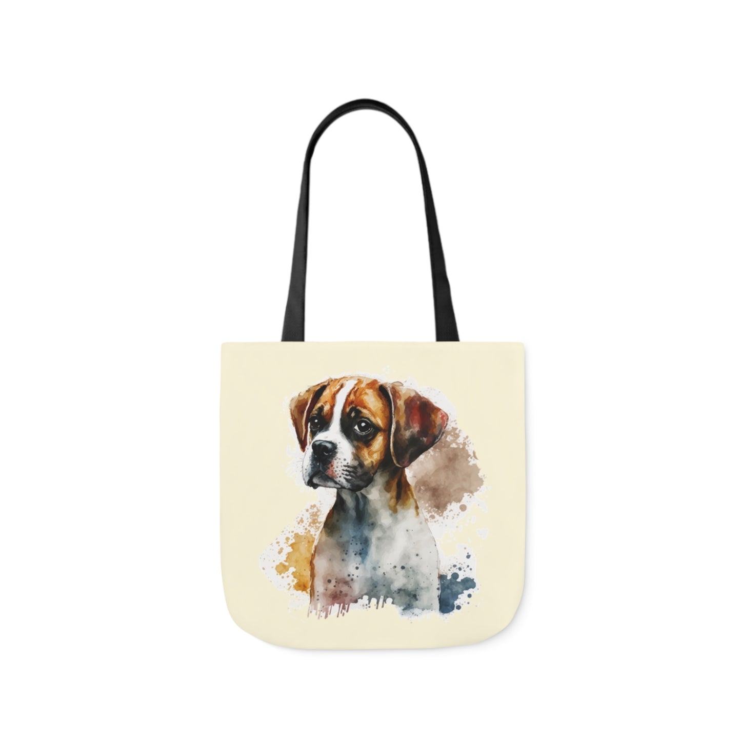 Boxer - Canvas Tote Bag, 5-Color Straps