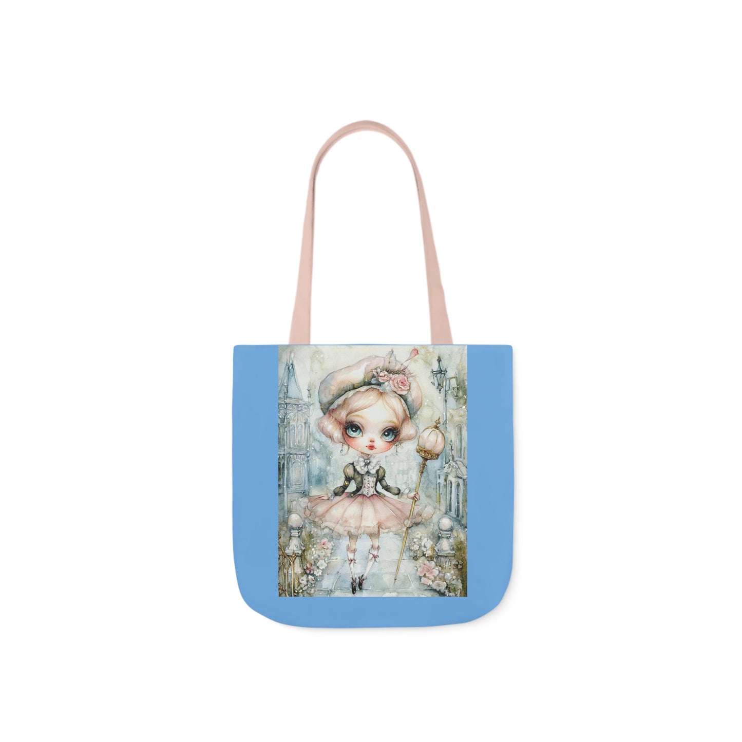 Tiny Dancer - Canvas Tote Bag, 5-Color Straps