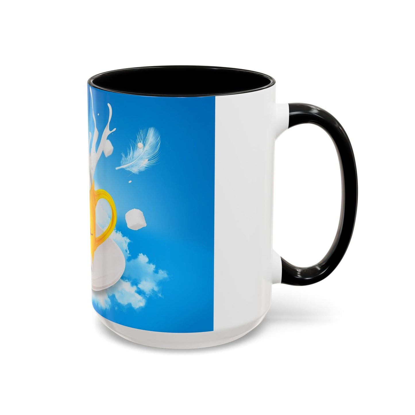 Coffee and Milk - Accent Coffee Mug (11, 15oz)