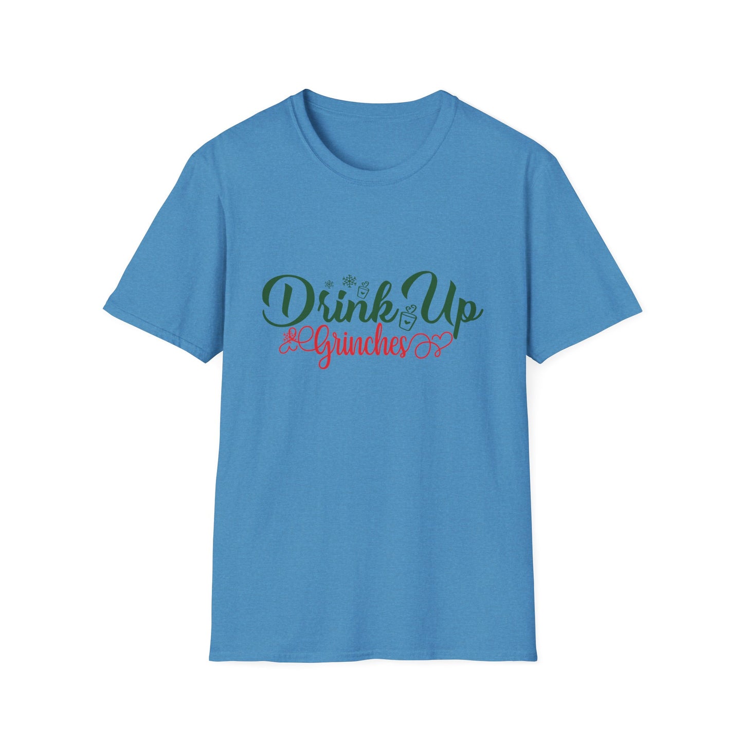 Drink Up -vUnisex Softstyle T-Shirt Christmas