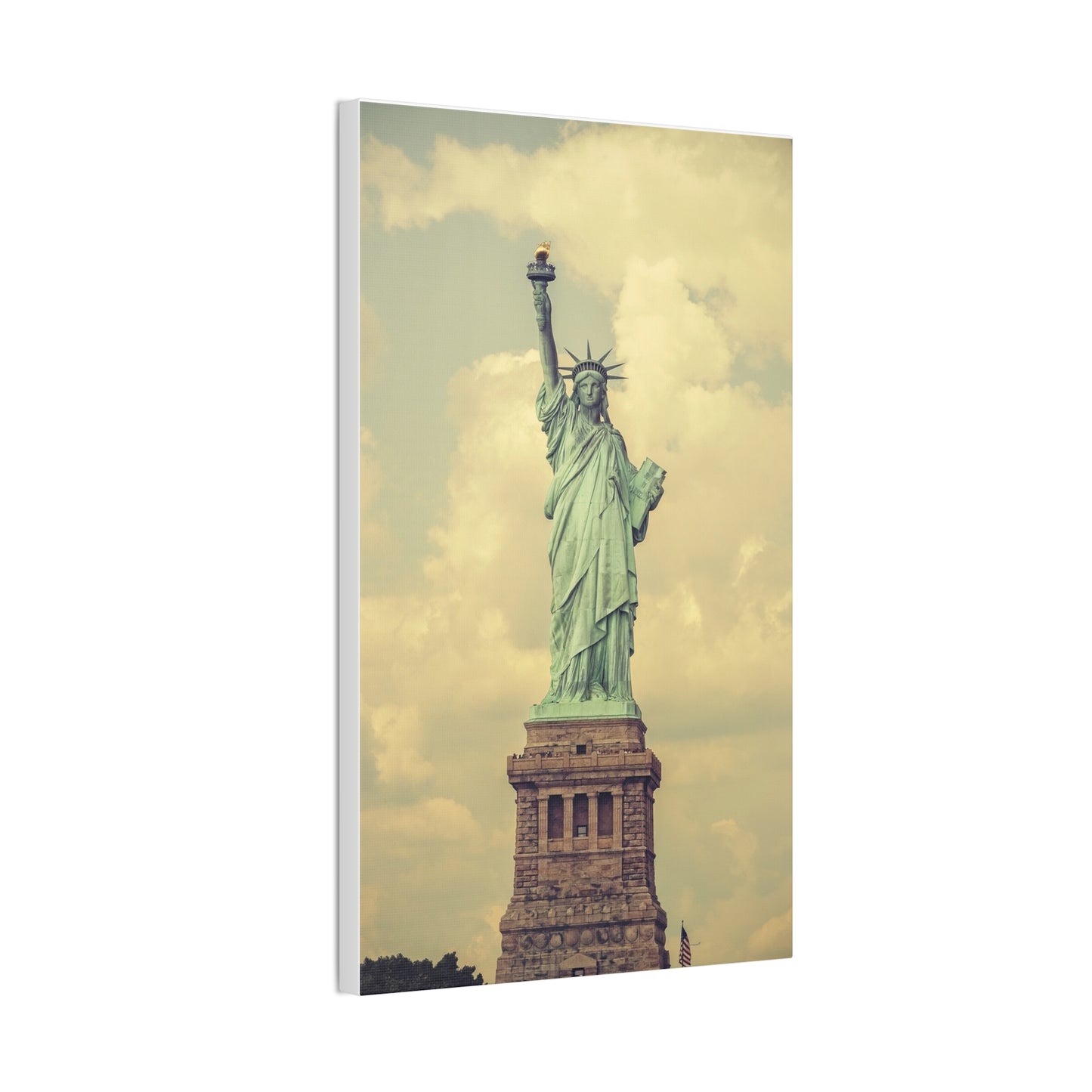 Statue of Liberty - Canvas Stretched, 0.75"