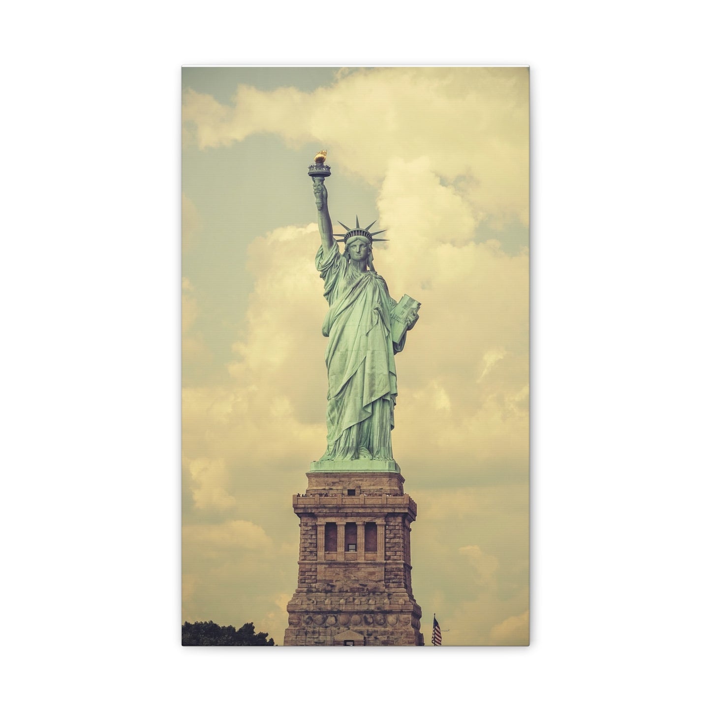 Statue of Liberty - Canvas Stretched, 0.75"