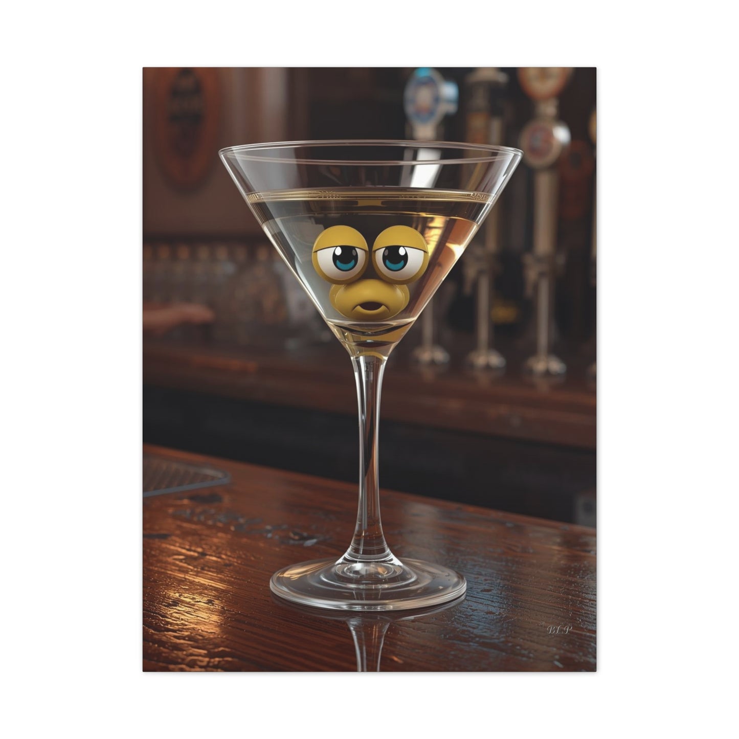 Single Drink - Canvas Stretched, 0.75" - 2026 Wall Art - Creative