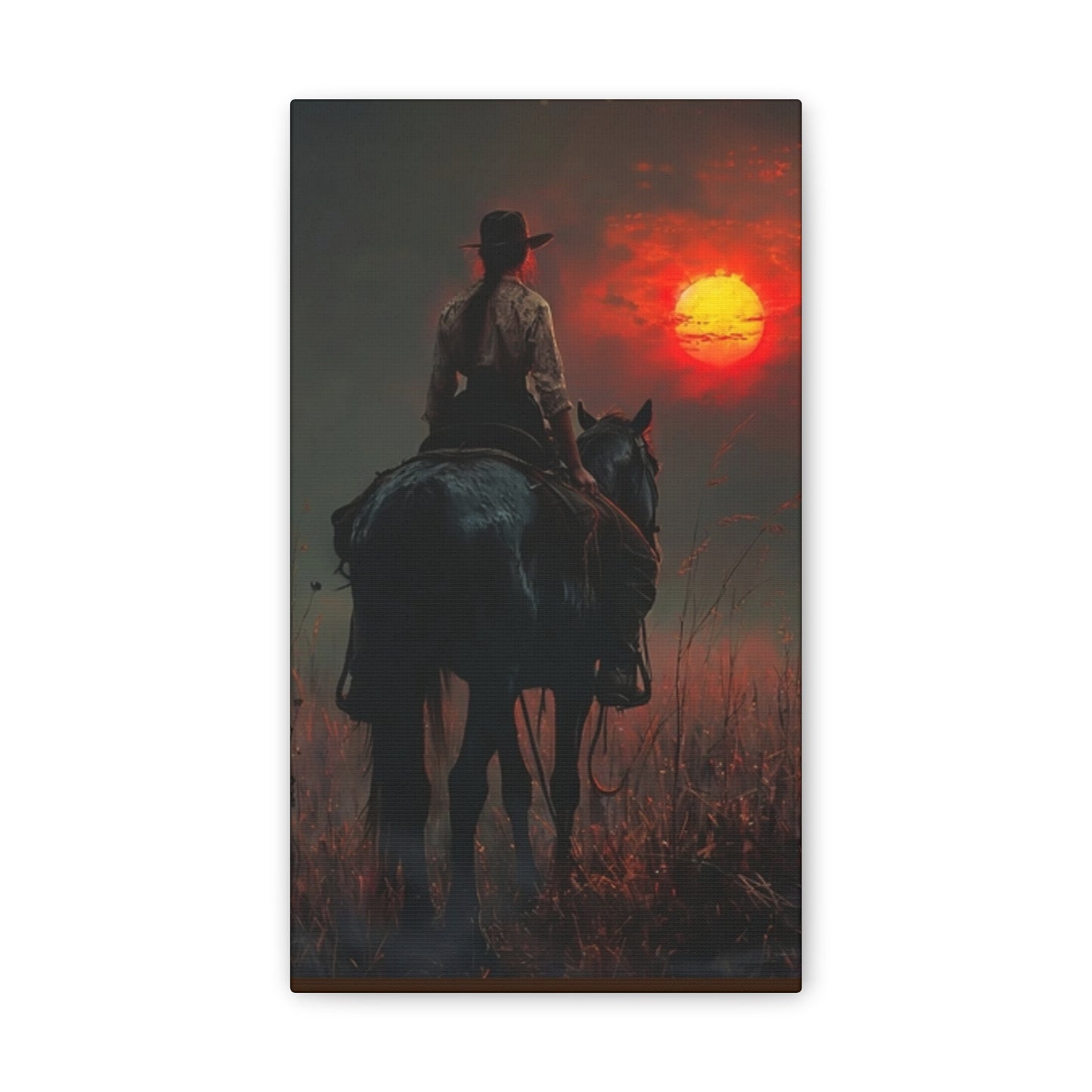 Into the Sunset - Canvas Stretched, 0.75"