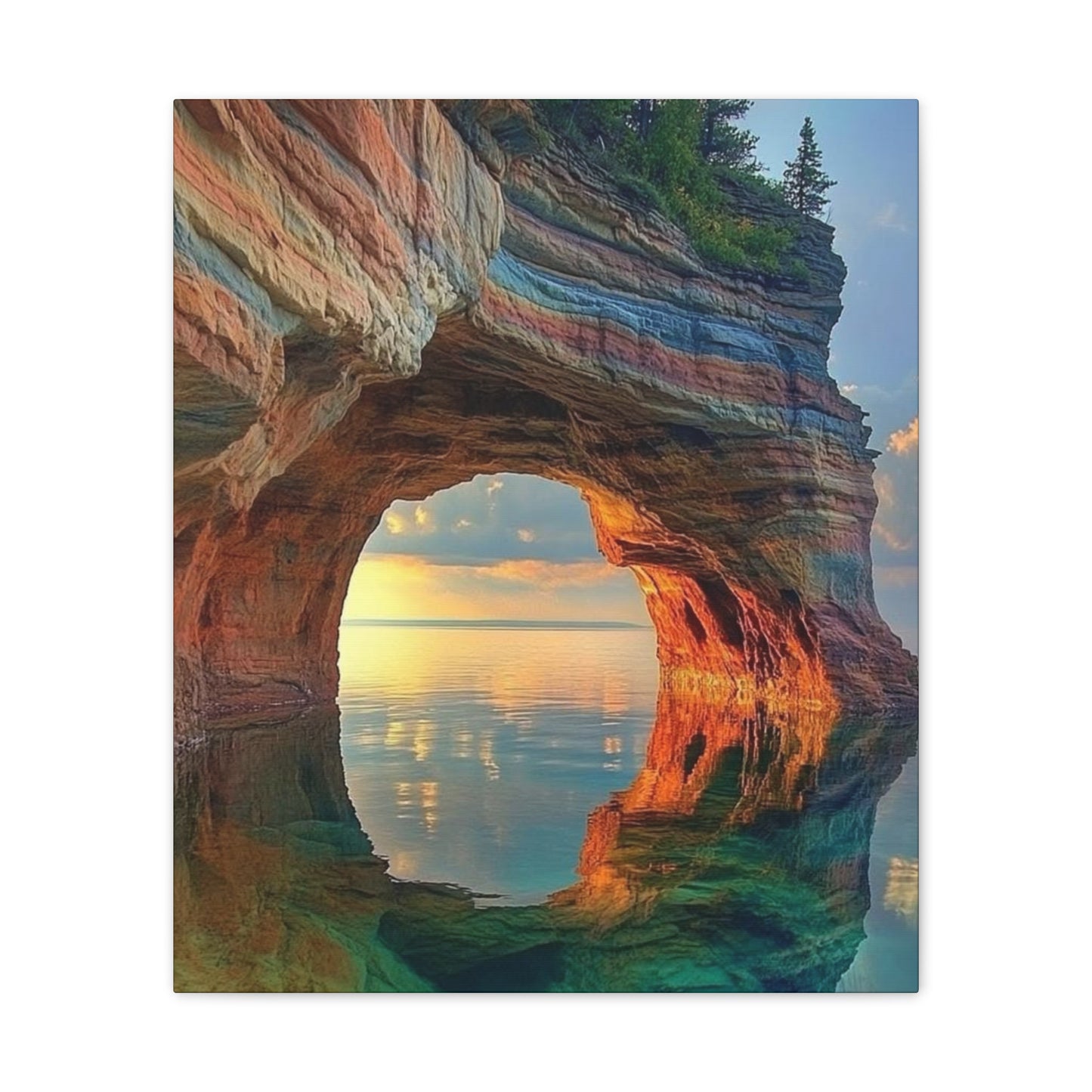 Colorful Arch - Canvas Stretched, 0.75"