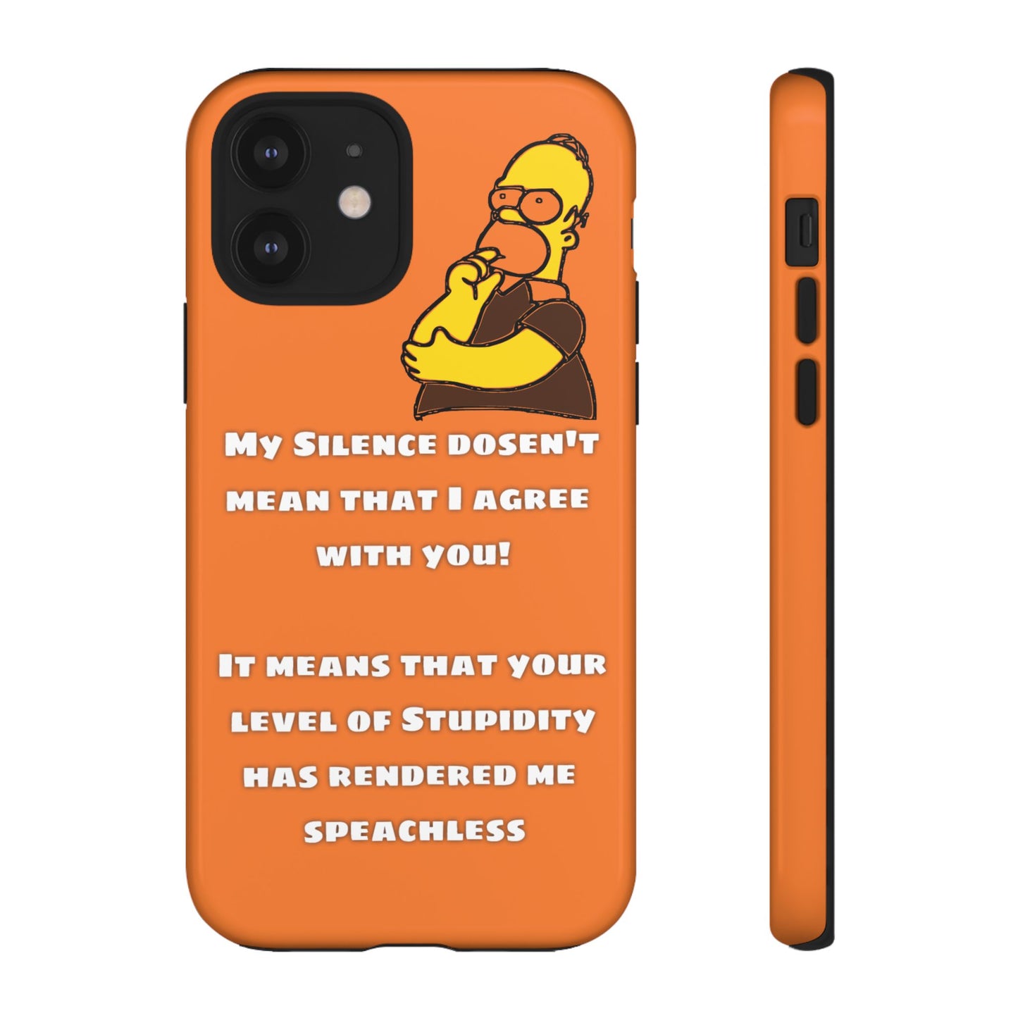 My Silence - Tough Cases - Whimsical Phone Cases