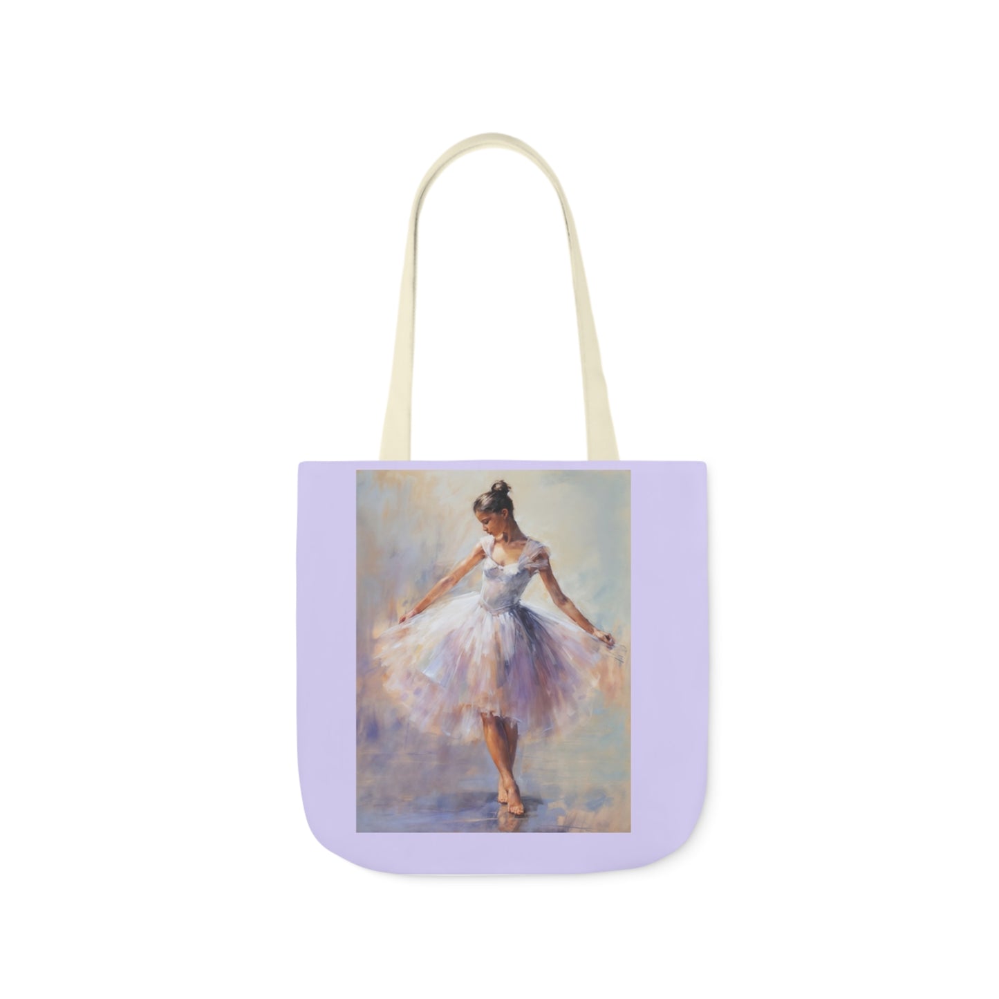 Dancer - Canvas Tote Bag, 5-Color Straps