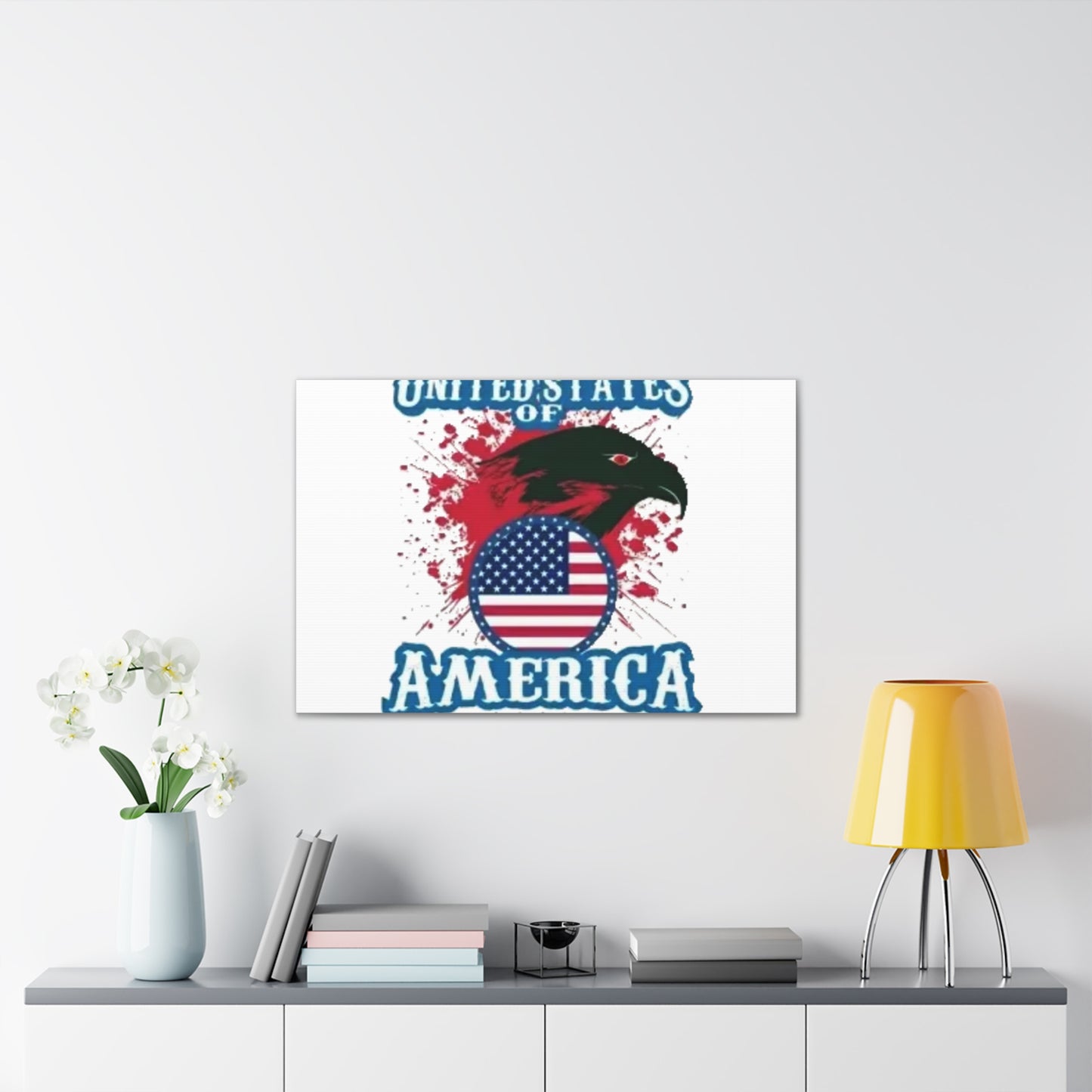 United States of America - Canvas Stretched, 0.75"