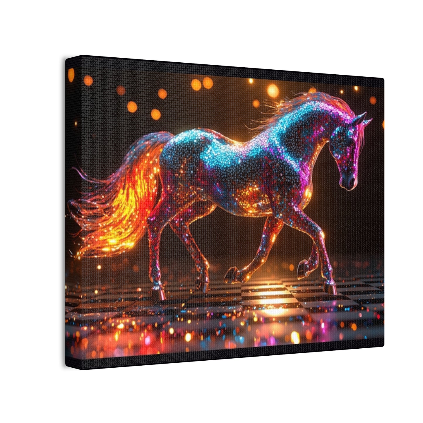 Bling Stallion - Canvas Stretched, 0.75"