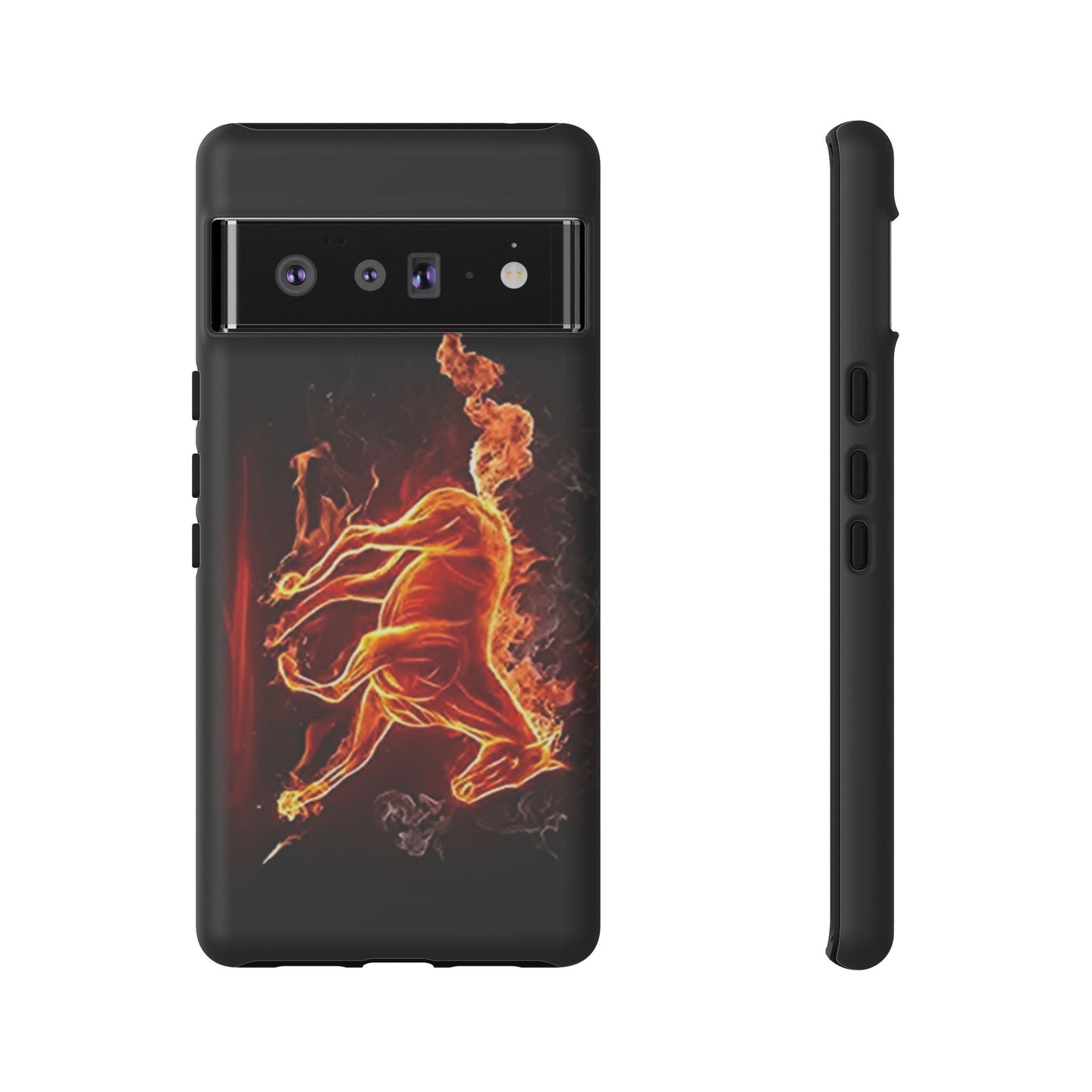 Burning Horse - Whimsical Phone Cases