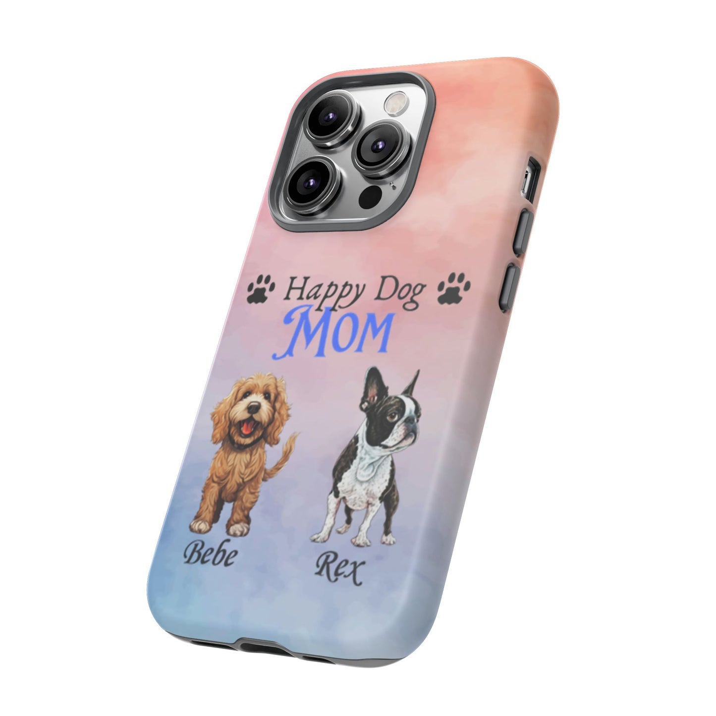 Dog Mom - Personalized - Whimsical Phone Cases - Mother's Day