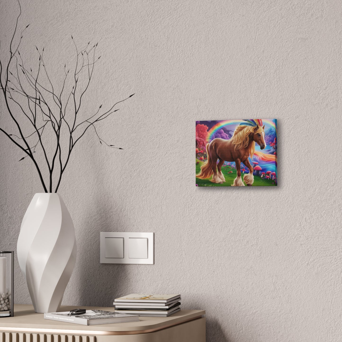 Colorful Horse - Canvas Stretched, 0.75"