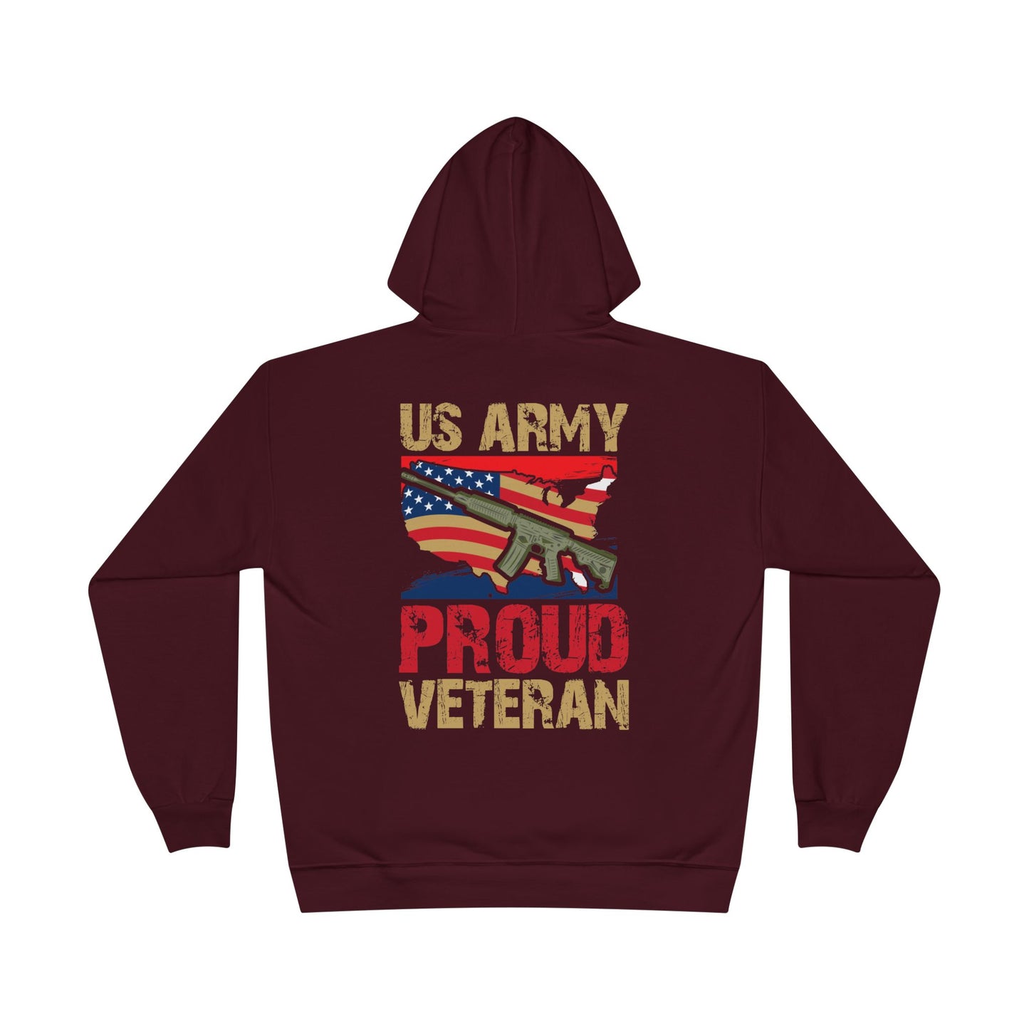 Military - Veteran - Unisex EcoSmart® Pullover Hoodie Sweatshirt