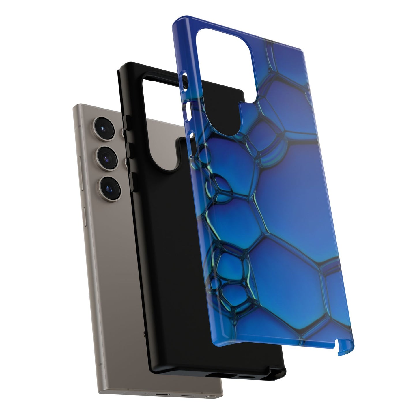 Blue Bubbles - Tough Cases - Whimsical Phone Cases