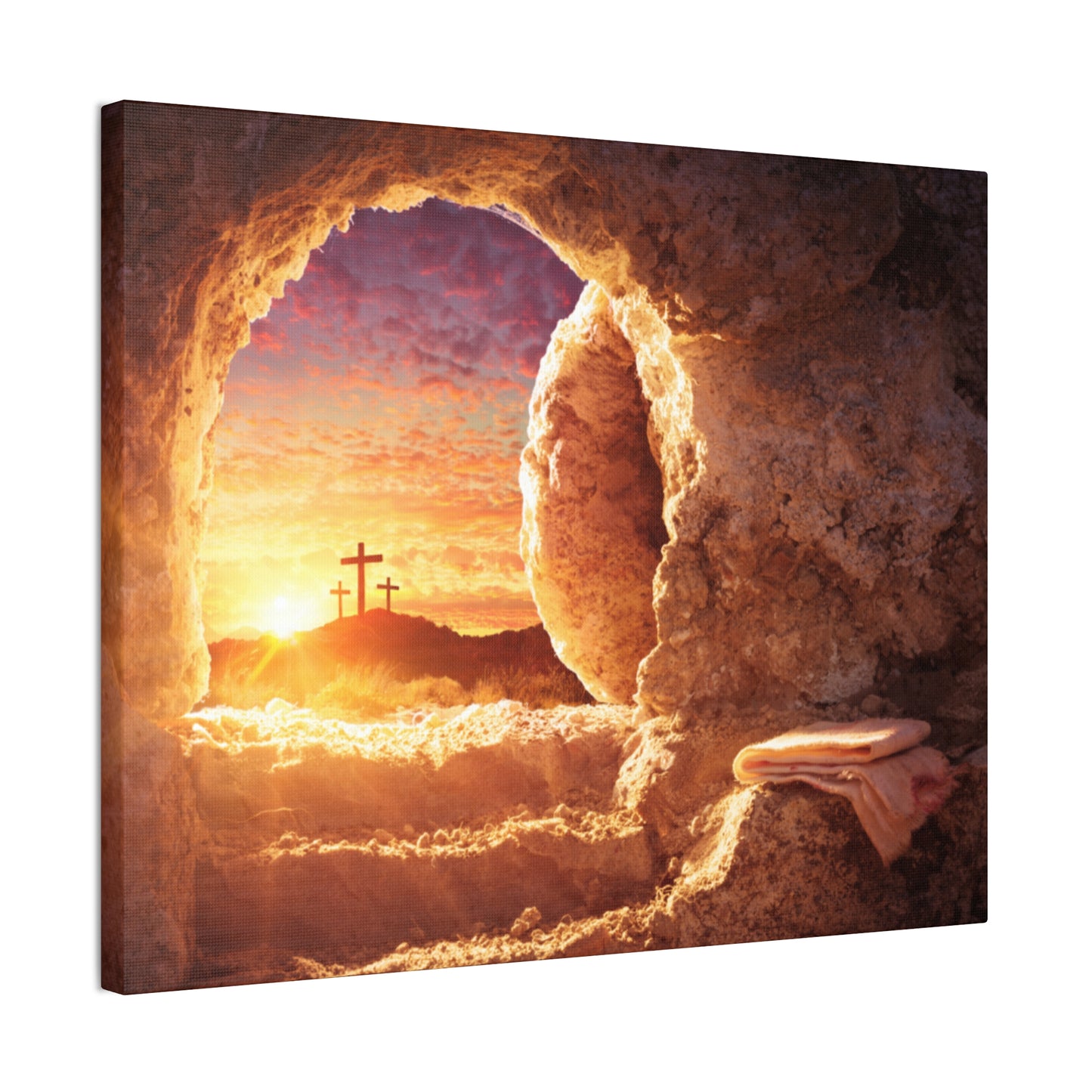 Resurrection - Canvas Stretched, 0.75" - Easter - Mother's Day - Father's Day