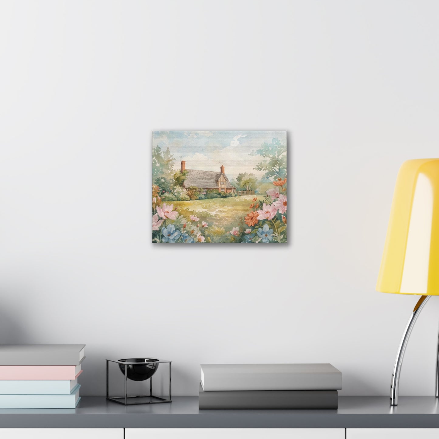 English Cottage - Canvas Stretched, 0.75" - 2026 Wall Art - Places