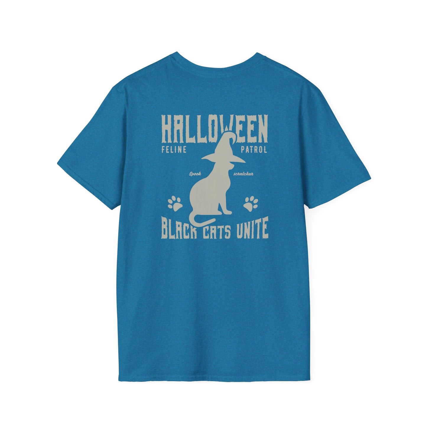 Feline Patrol - Unisex Softstyle T-Shirt - Halloween