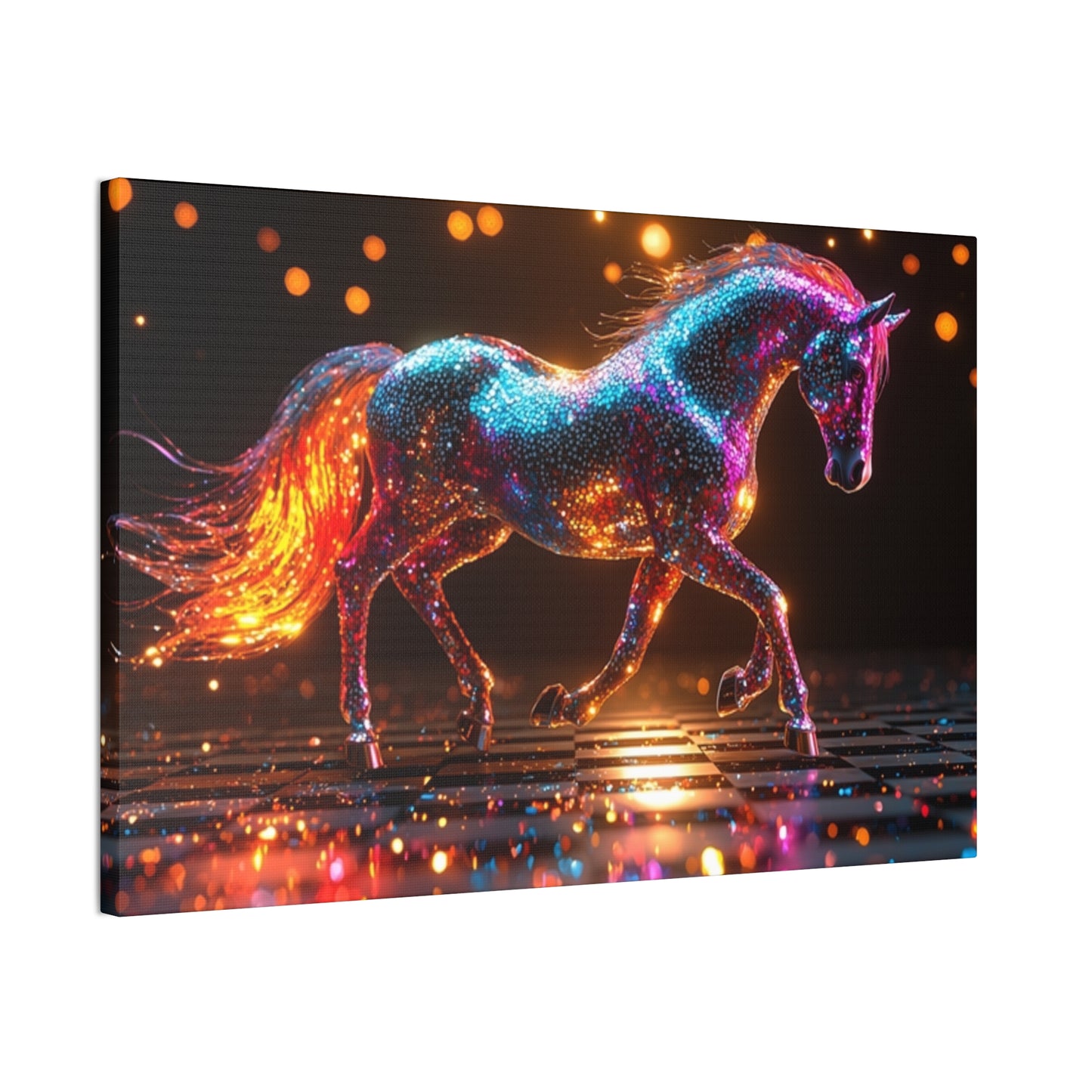 Bling Stallion - Canvas Stretched, 0.75"