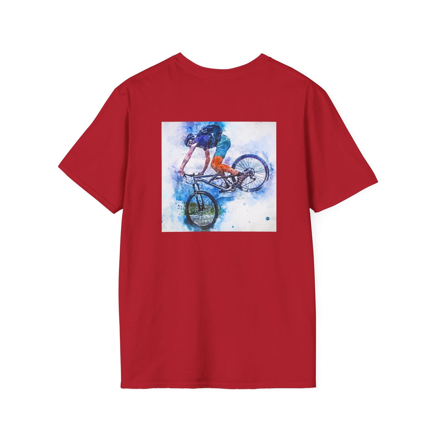 Mountain Bike - Unisex Softstyle T-Shirt