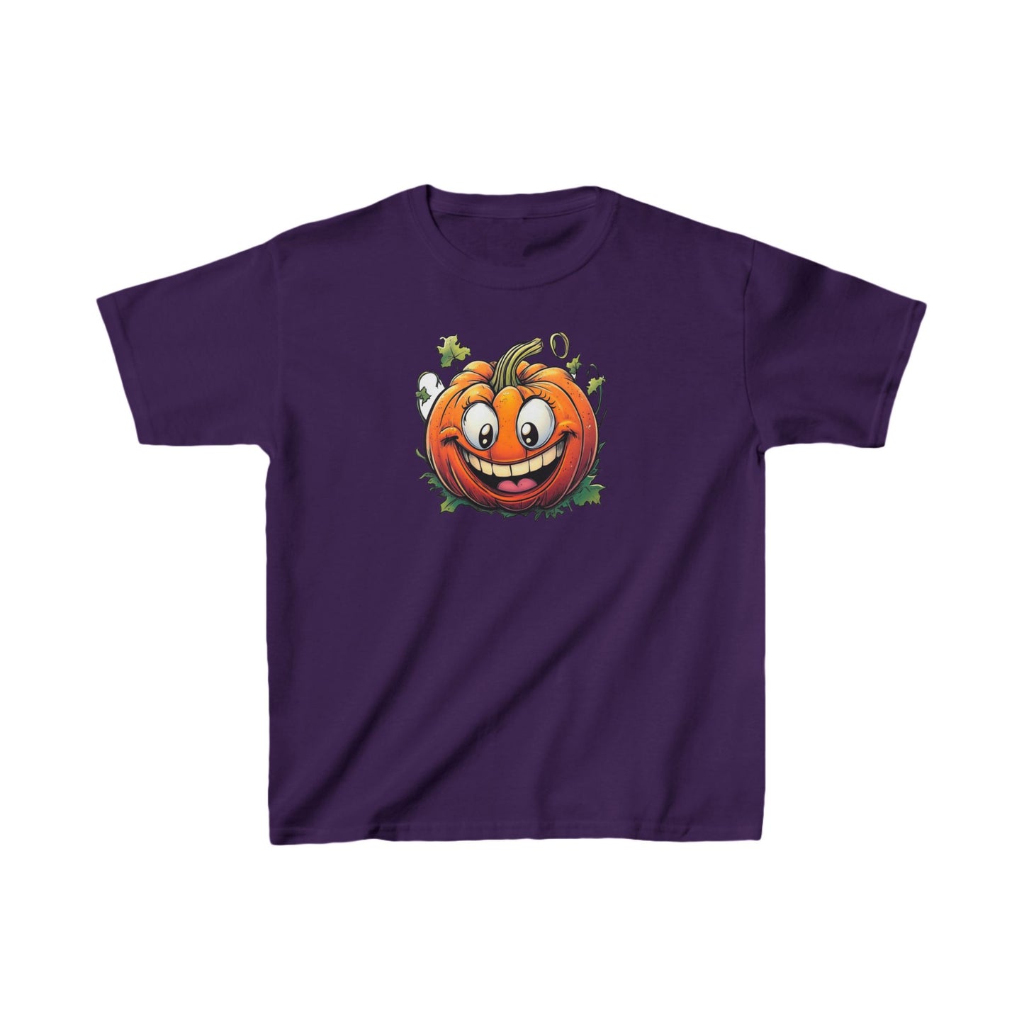 Kids - Happy Pumpkin -  Heavy Cotton™ T-Shirts