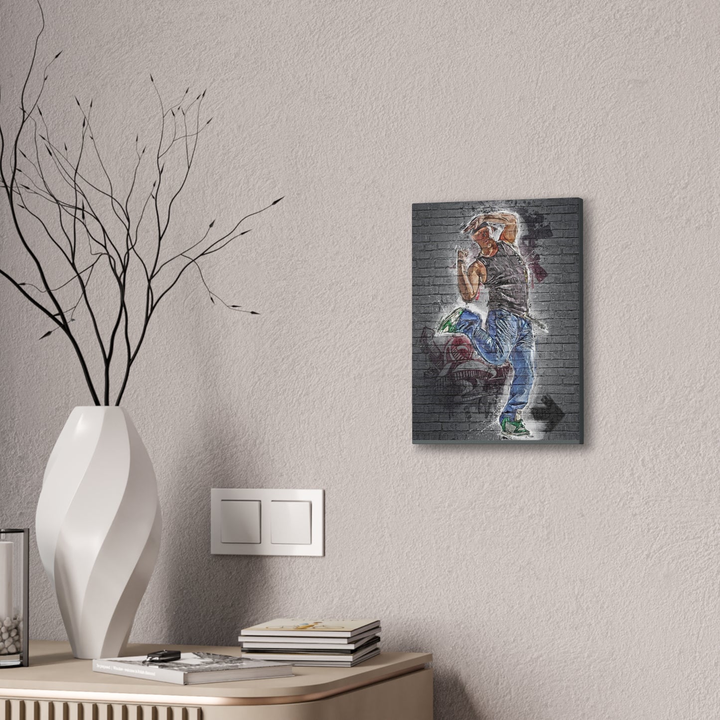 Wall Dancer - Canvas Stretched, 0.75"