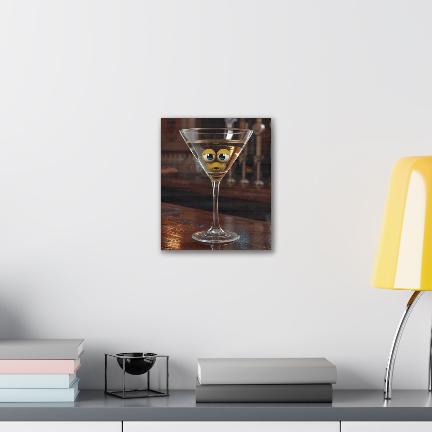Single Drink - Canvas Stretched, 0.75" - 2026 Wall Art - Creative