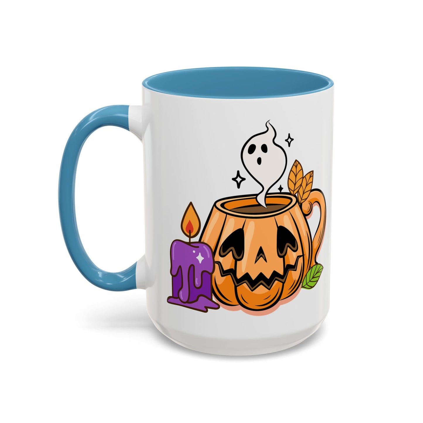 Pumpkin Spice - Accent Coffee Mug (11, 15oz) - Halloween