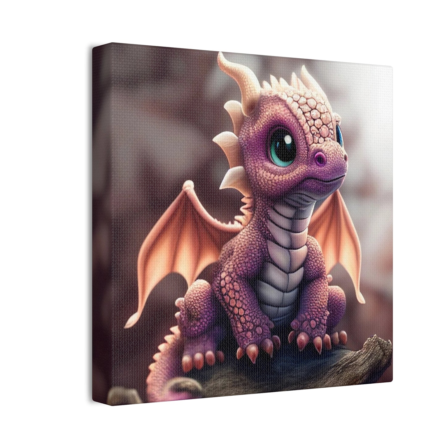 Baby Dragon - Canvas Stretched, 0.75"