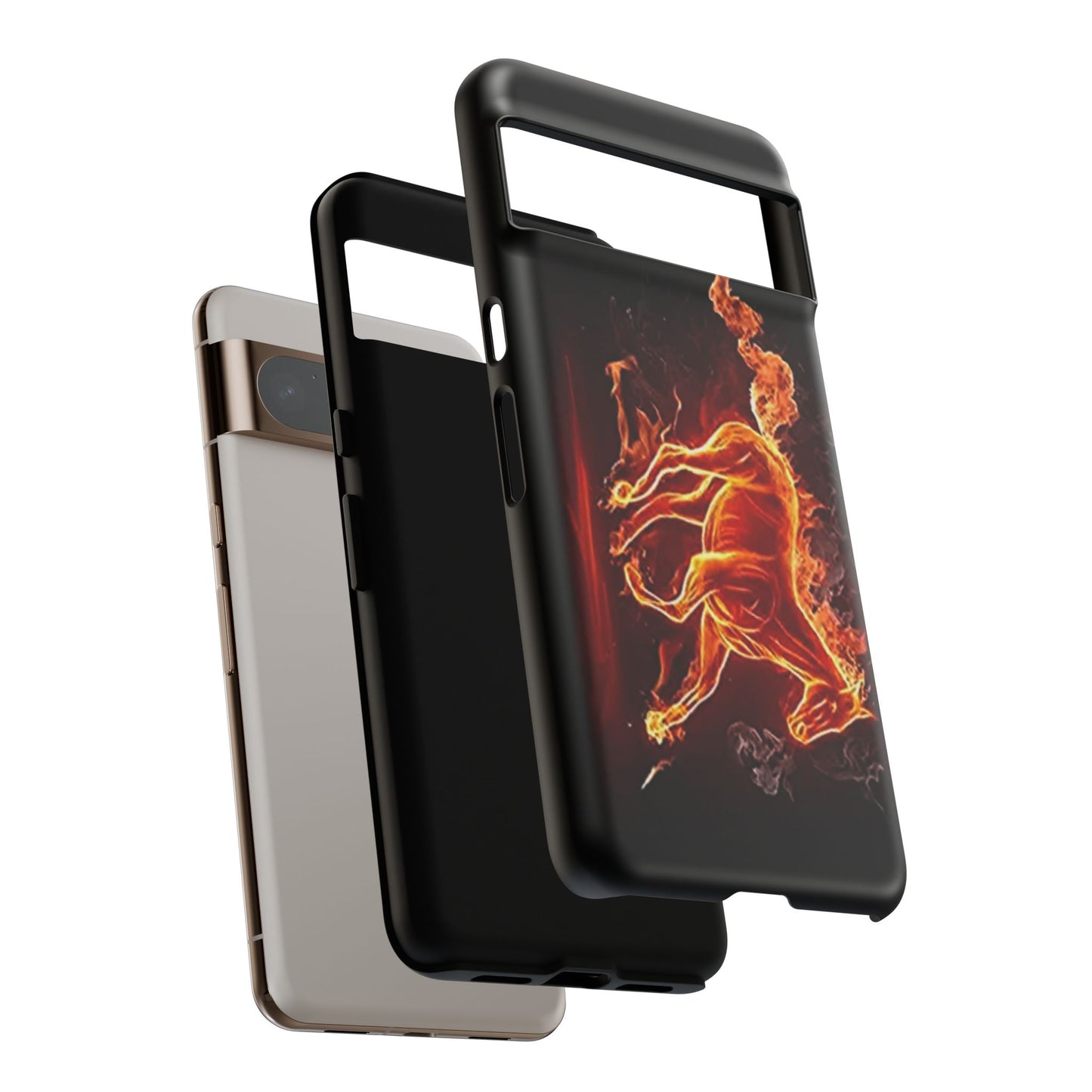 Burning Horse - Whimsical Phone Cases