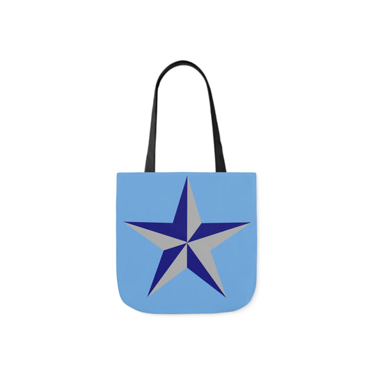 Texas Star - Canvas Tote Bag, 5-Color Straps