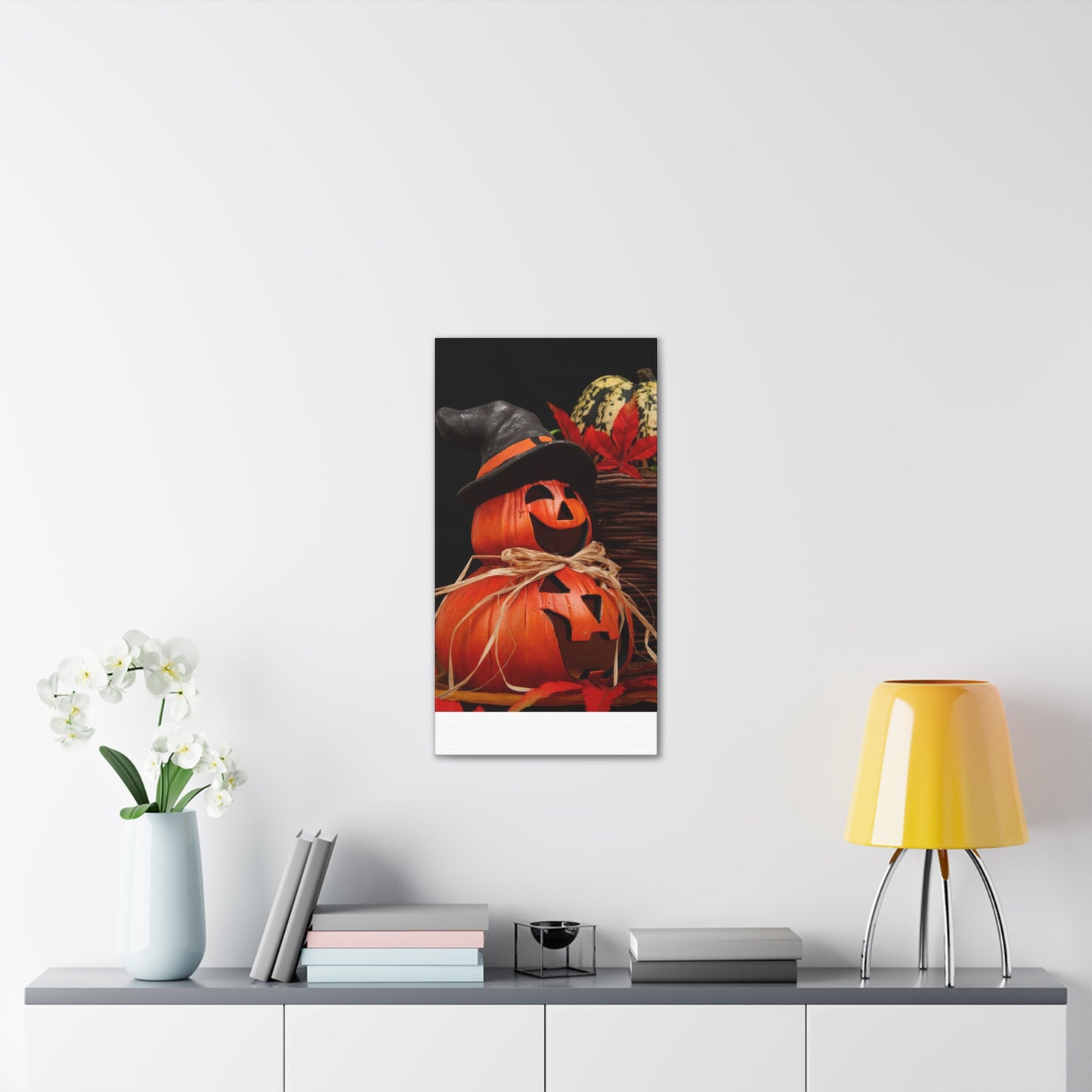 Pumpkins - Canvas Stretched, 0.75" - Halloween