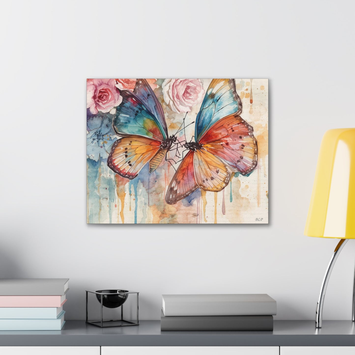 Butterflies - Canvas Stretched, 0.75" - 2026 Wall Art - Animals