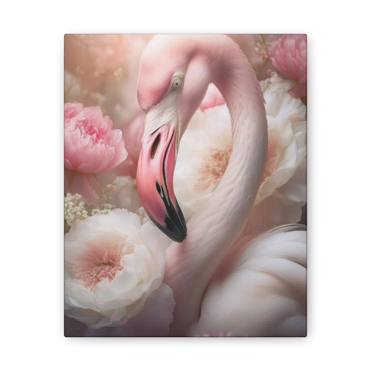 Flamingo - Canvas Stretched, 0.75"