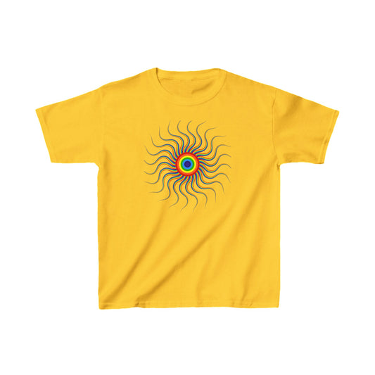 Kids - Crazy Sun -  Heavy Cotton™ T-Shirts