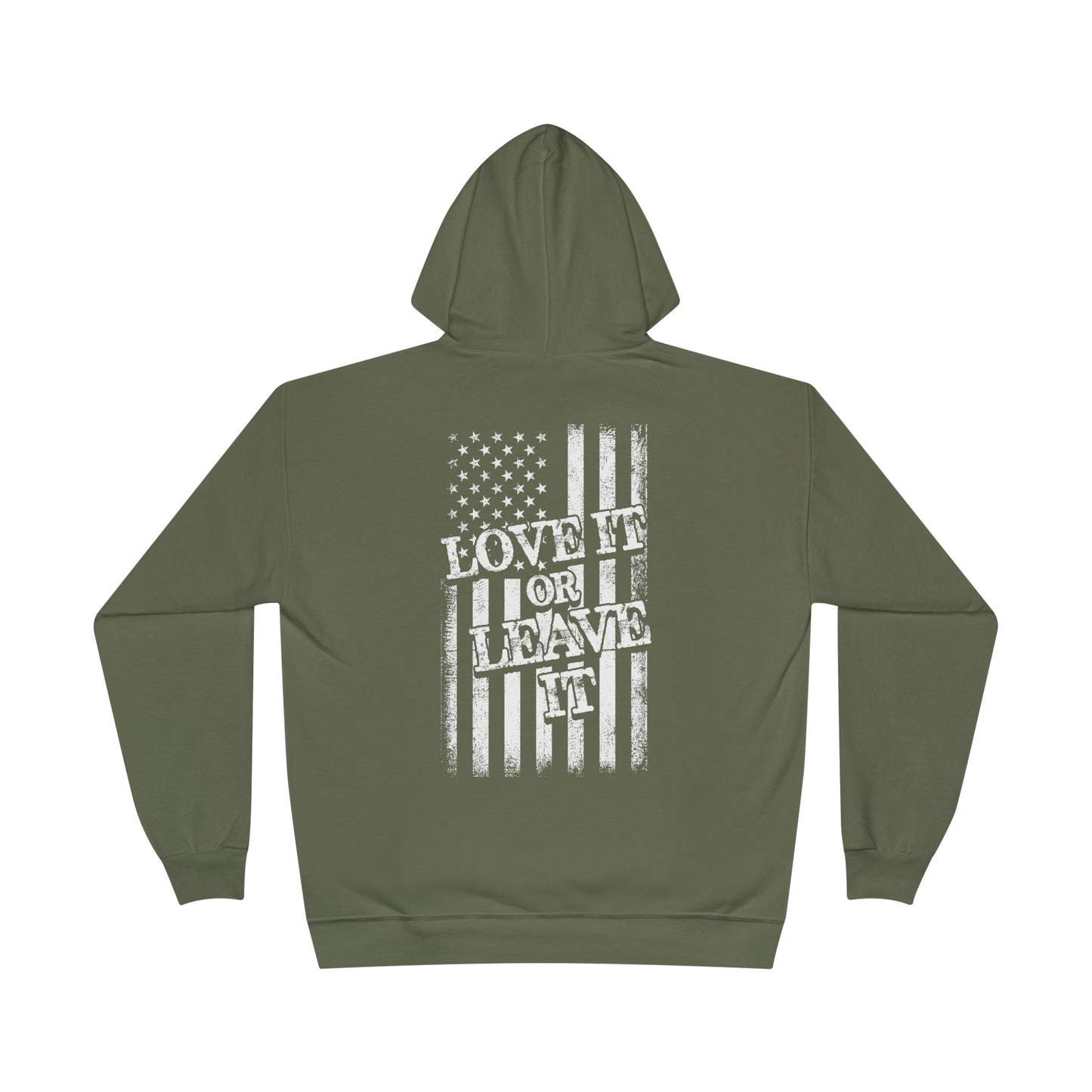 Military - Veteran - Unisex EcoSmart® Pullover Hoodie Sweatshirt