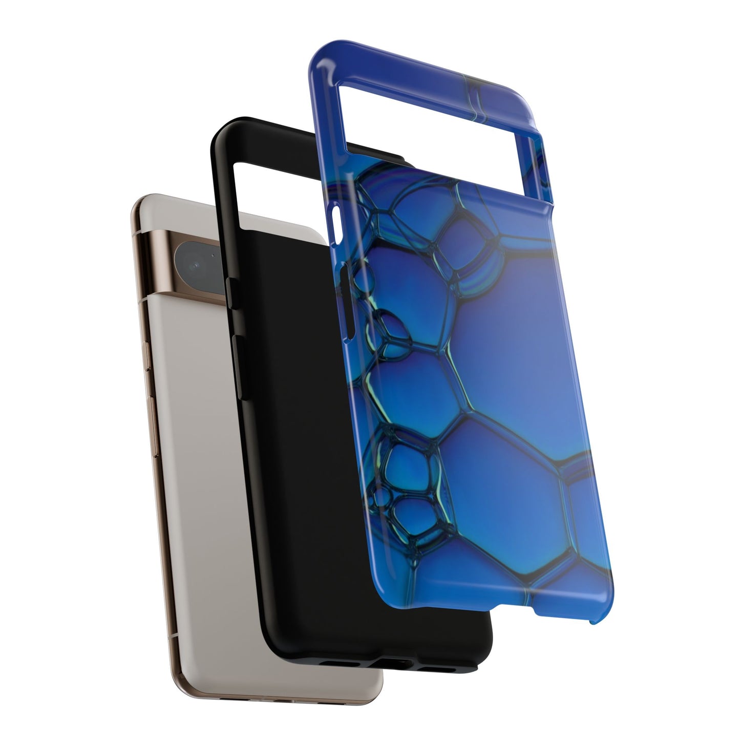 Blue Bubbles - Tough Cases - Whimsical Phone Cases