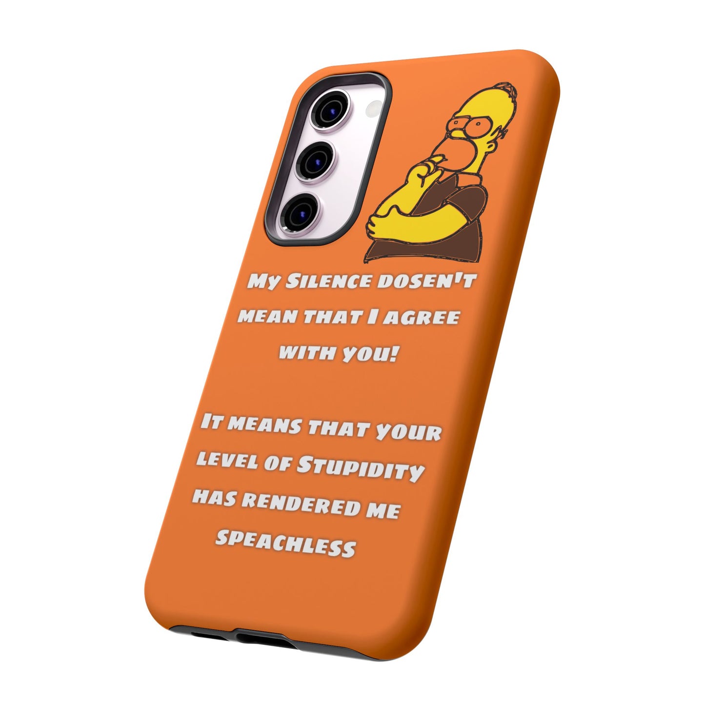 My Silence - Tough Cases - Whimsical Phone Cases