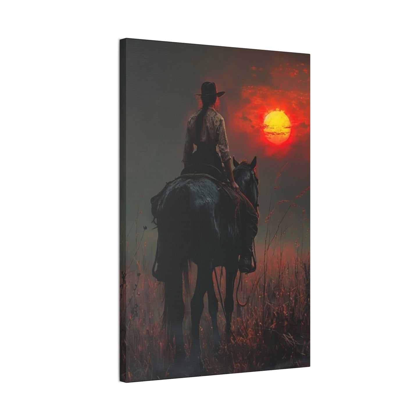 Into the Sunset - Canvas Stretched, 0.75"