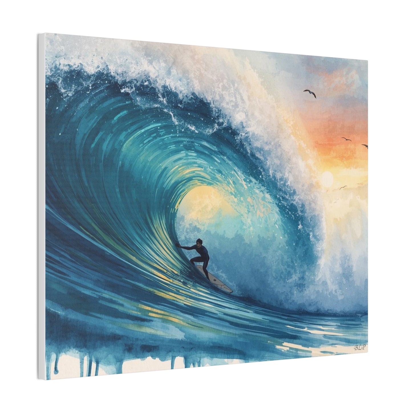 The Curl - Canvas Stretched, 0.75" - Wall Art 2026 - Sports