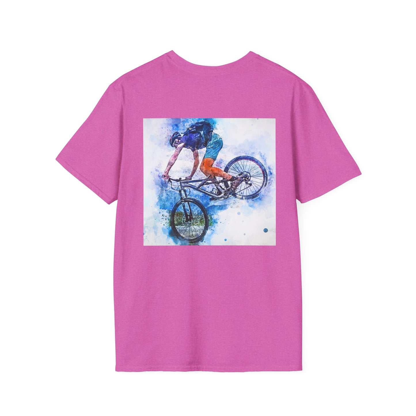 Mountain Bike - Unisex Softstyle T-Shirt