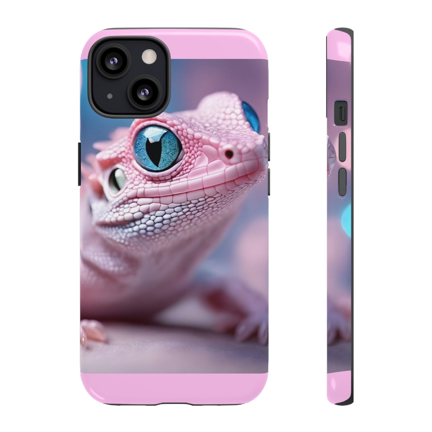 Pink Lizard - Whimsical Phone Cases