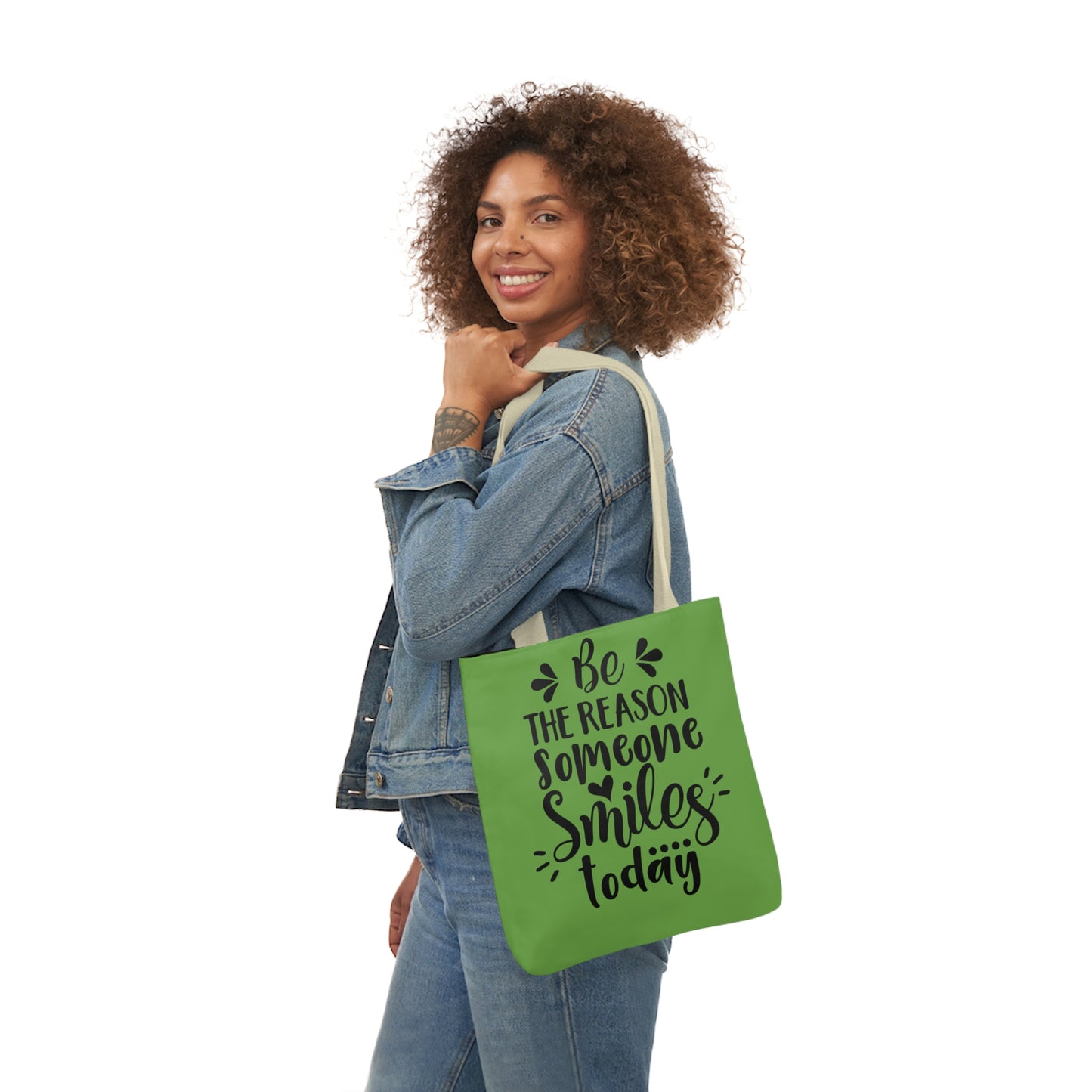 Be the Reason - Canvas Tote Bag, 5-Color Straps